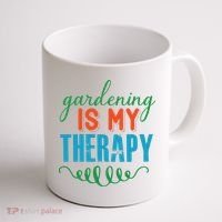 Gardening Is My Therapy Coffee Mug thumb 1