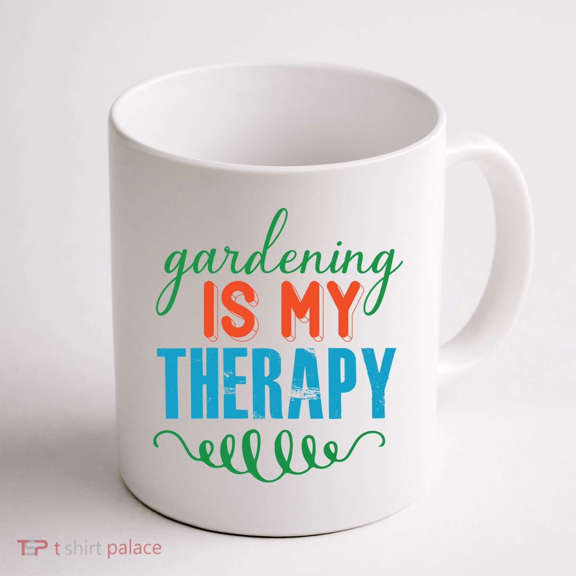 Gardening Is My Therapy Coffee Mug