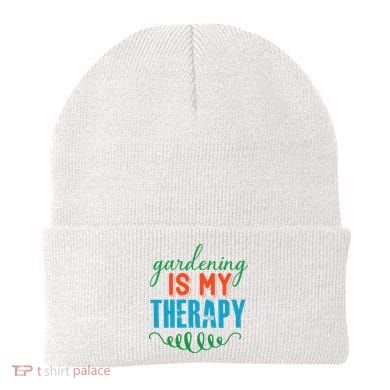 Gardening Is My Therapy Beanie