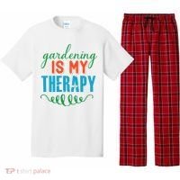 Gardening Is My Therapy Pajama Set thumb 0
