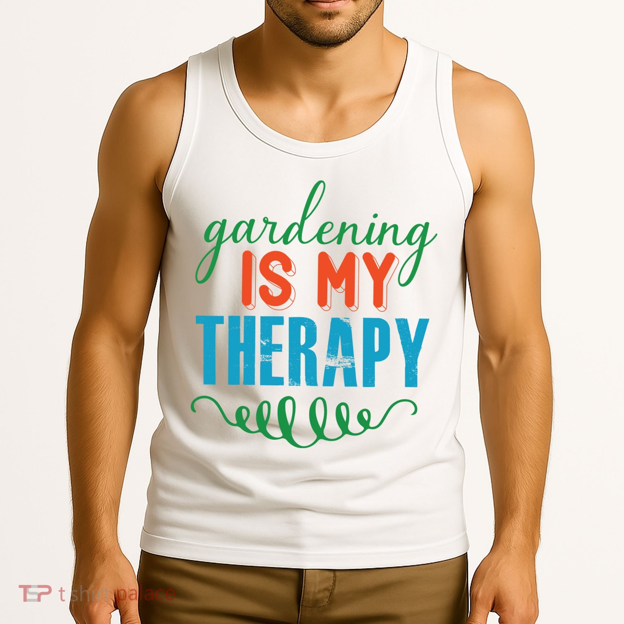Gardening Is My Therapy Tank Top