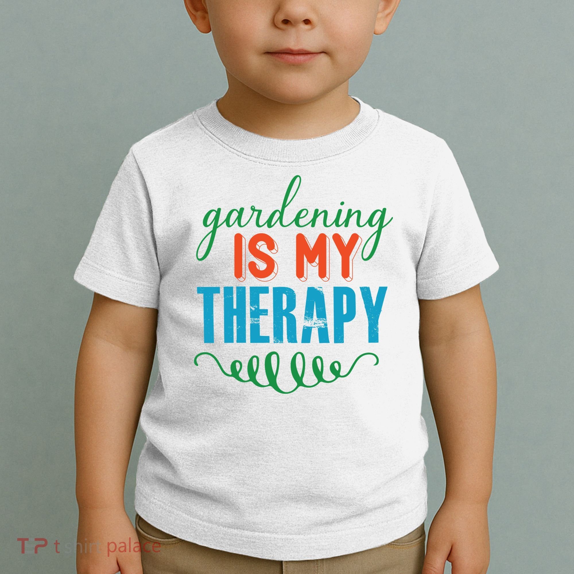 Gardening Is My Therapy Toddler T-Shirt