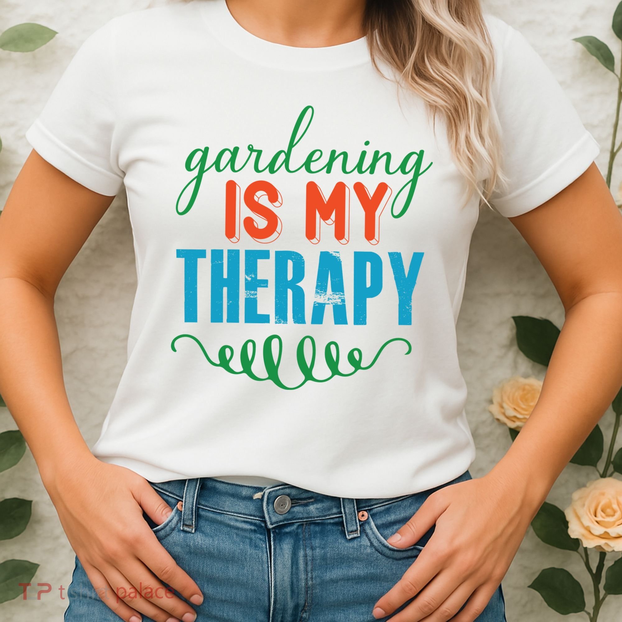 Gardening Is My Therapy Women's T-Shirt