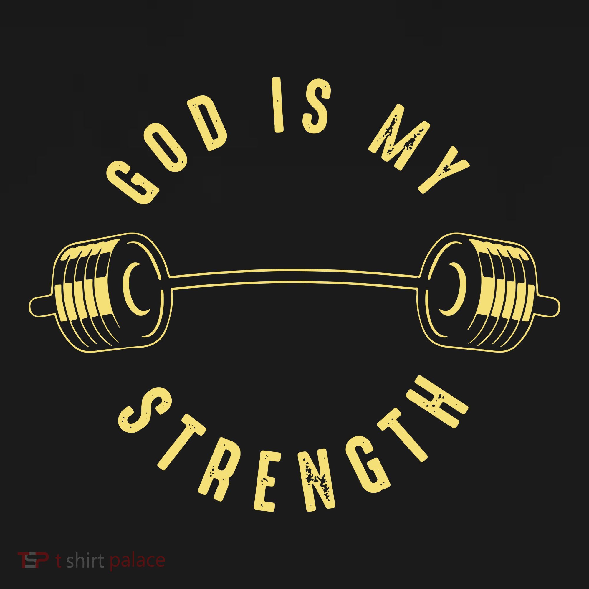 God Is My Strength Doggie Tank