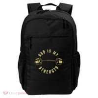 God Is My Strength Backpack thumb 0