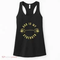 God Is My Strength Women's Tank Top thumb 0