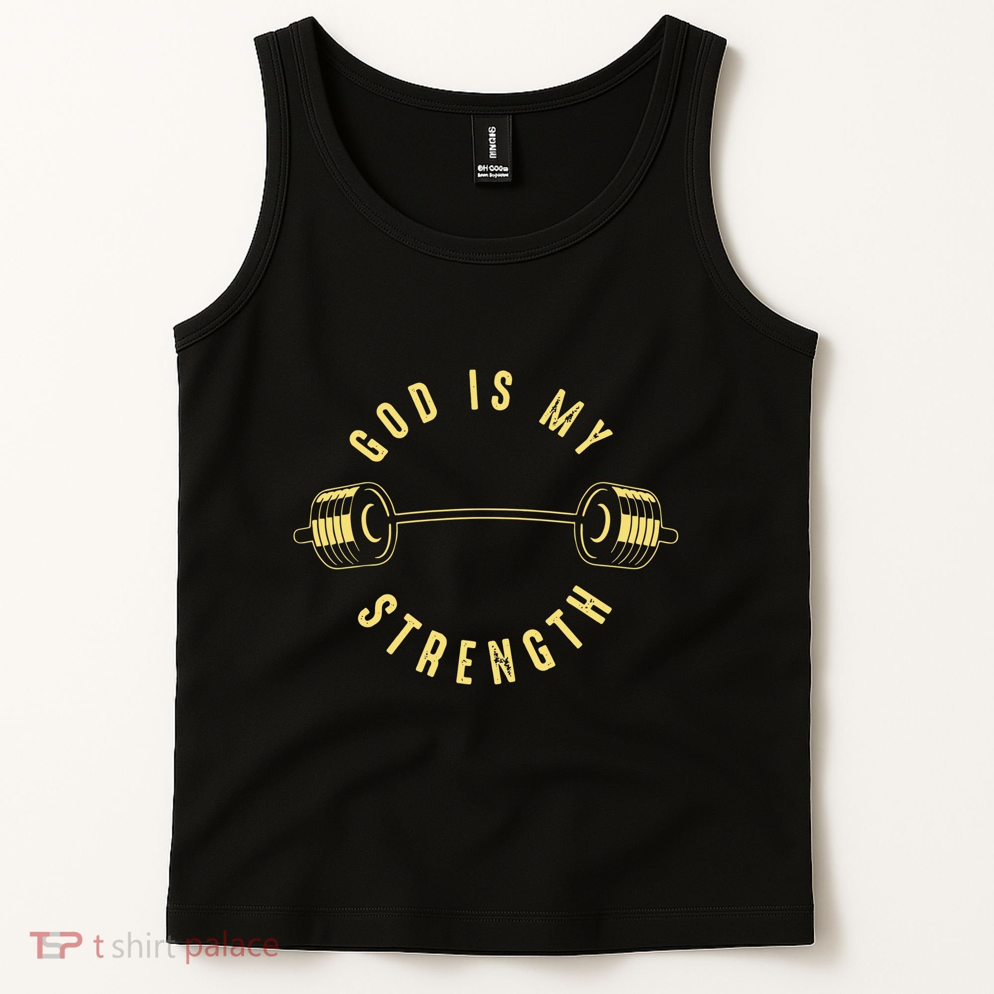 God Is My Strength Tank Top