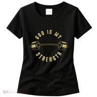 God Is My Strength Women's T-Shirt thumb 0