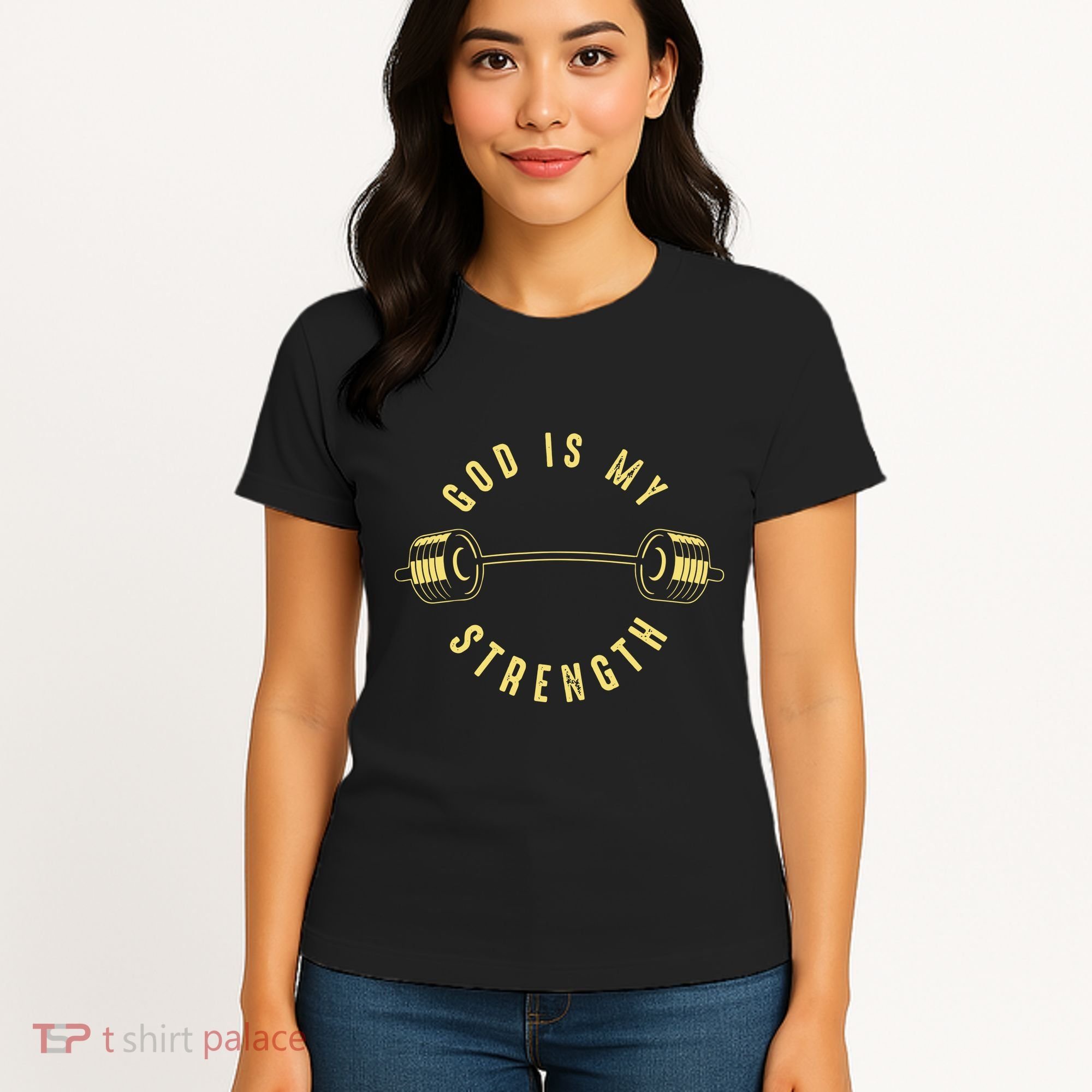 God Is My Strength Women's T-Shirt