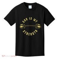 God Is My Strength Kids T-Shirt thumb 0