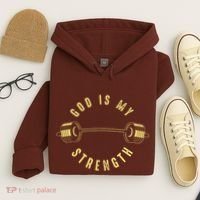 God Is My Strength Hoodie thumb 4