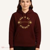 God Is My Strength Hoodie thumb 5