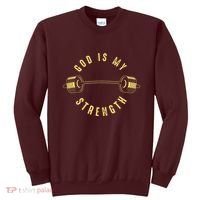 God Is My Strength Sweatshirt thumb 0