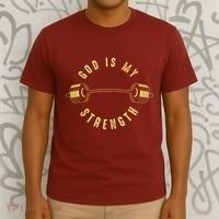 God Is My Strength T-Shirt thumb 3