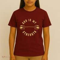 God Is My Strength T-Shirt thumb 4