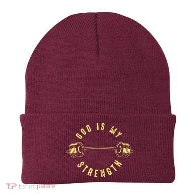 God Is My Strength Beanie