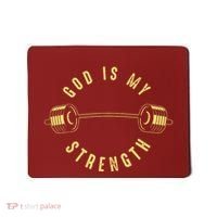 God Is My Strength Mousepad thumb 0