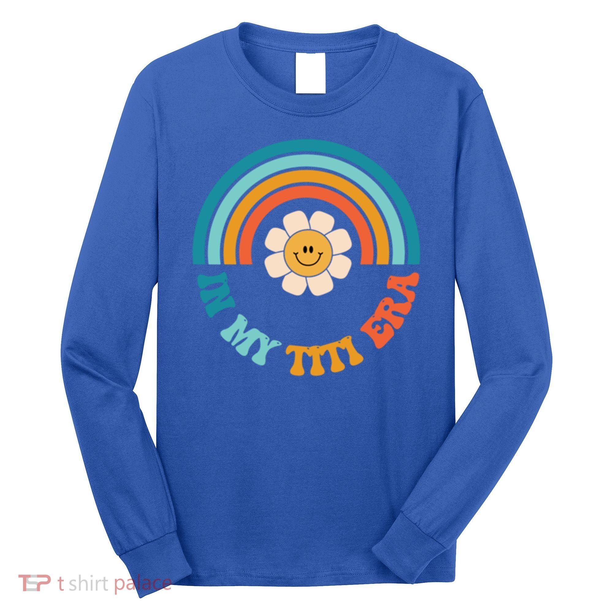 Groovy In My Titi Era Best Aunt Ever Auntie Funny Gift Long Sleeve Shirt
