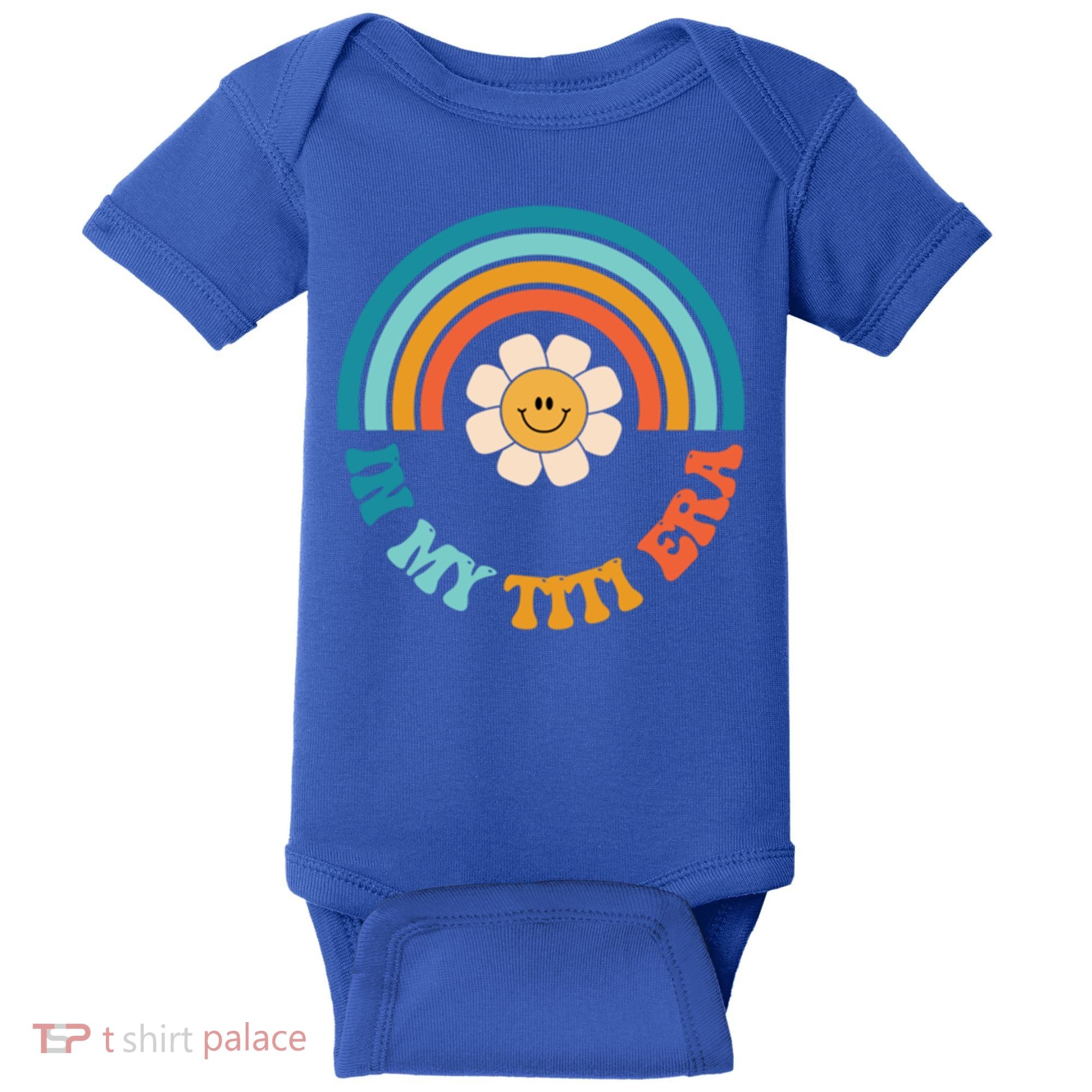 Groovy In My Titi Era Best Aunt Ever Auntie Funny Gift Baby Bodysuit
