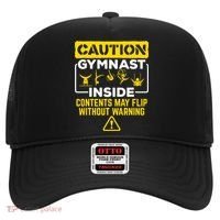 Gymnast Inside May Flip Without Warning Funny Gymnastics Hat thumb 0