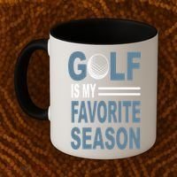 Golf Is My Favorite Season Gift For Dad Father's Day Coffee Mug thumb 2