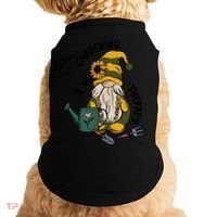 Gardening Is My Therapy Gnome Doggie Tank thumb 0