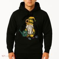 Gardening Is My Therapy Gnome Hoodie thumb 2