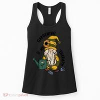Gardening Is My Therapy Gnome Women's Tank Top thumb 0