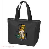 Gardening Is My Therapy Gnome Tote Bag thumb 3