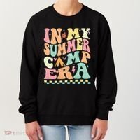 Groovy In My Summer Camp Era Retro Summer Camping Gift Women's Sweatshirt thumb 0