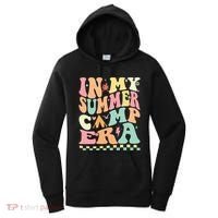 Groovy In My Summer Camp Era Retro Summer Camping Gift Women's Hoodie thumb 0