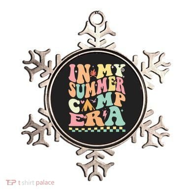 Groovy In My Summer Camp Era Retro Summer Camping Gift Ornament