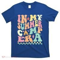 Groovy In My Summer Camp Era Retro Summer Camping Gift T-Shirt thumb 0
