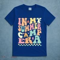Groovy In My Summer Camp Era Retro Summer Camping Gift T-Shirt thumb 5