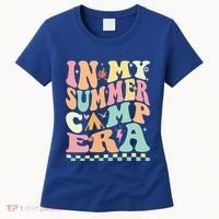 Groovy In My Summer Camp Era Retro Summer Camping Gift Women's T-Shirt thumb 0