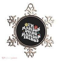 Groovy Im Madison Doing Madison Things Funny MotherS Day Ornament thumb 0