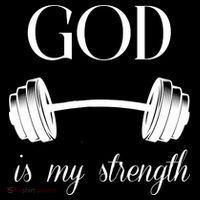 God Is My Strength Coaster thumb 2