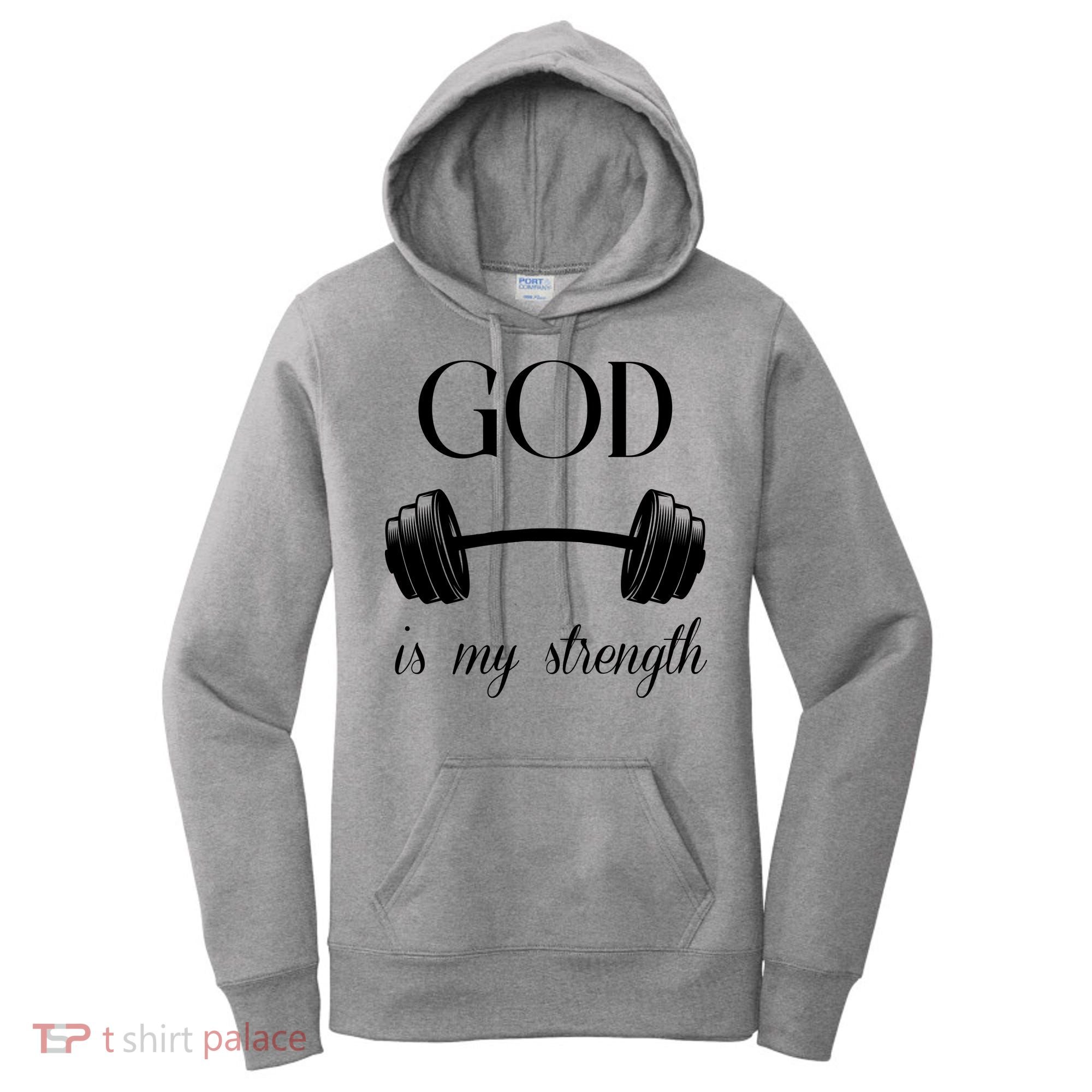 God Is My Strength Women's Hoodie