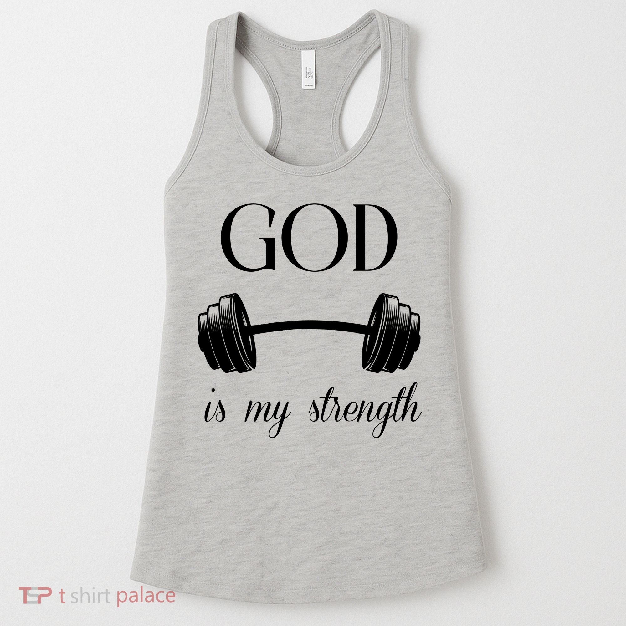 God Is My Strength Women's Tank Top