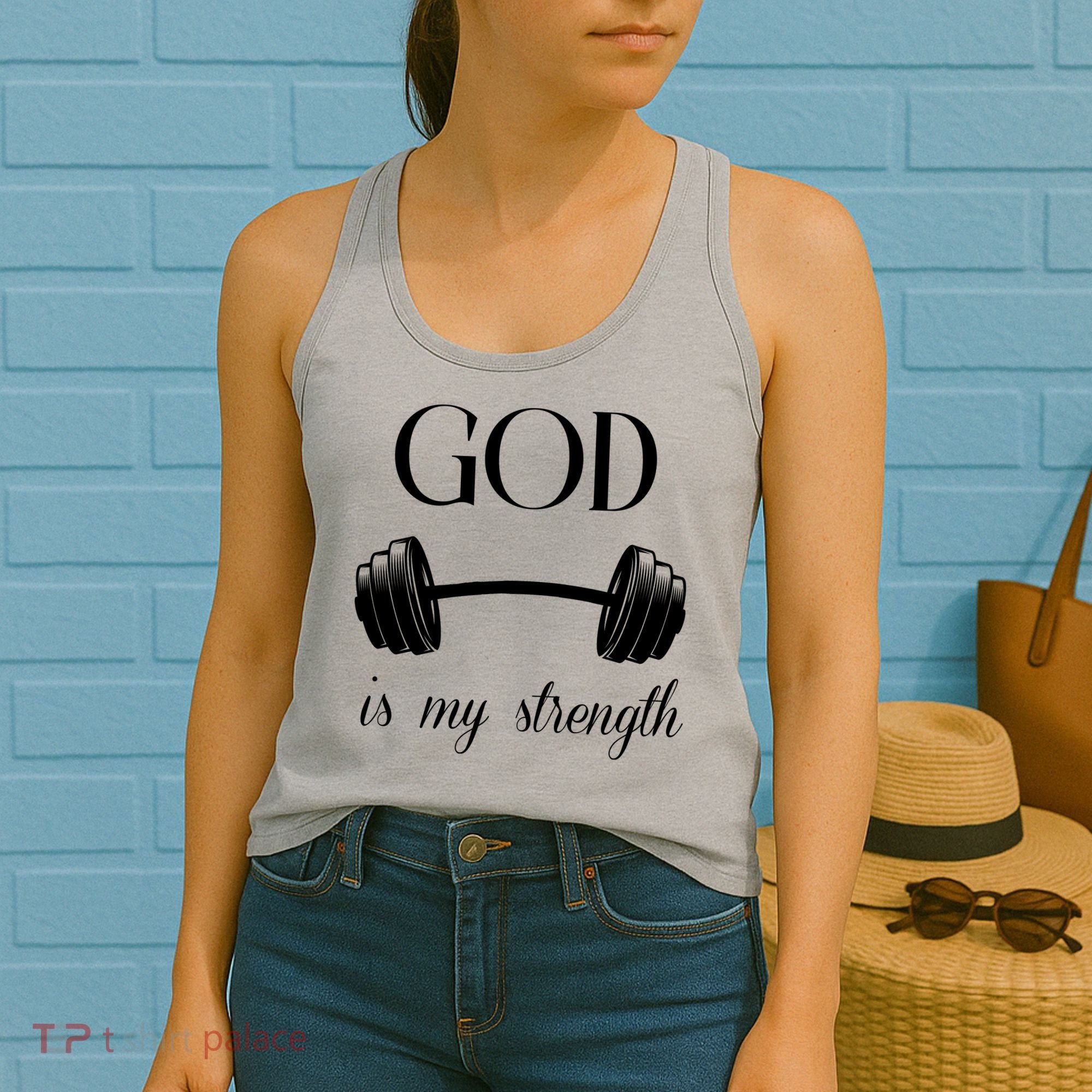 God Is My Strength Women's Tank Top
