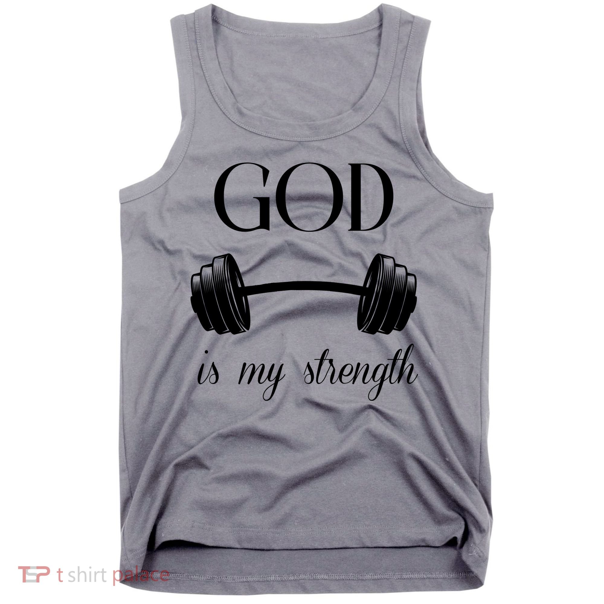 God Is My Strength Tank Top