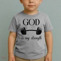 God Is My Strength Toddler T-Shirt thumb 2