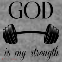 God Is My Strength Toddler T-Shirt thumb 4
