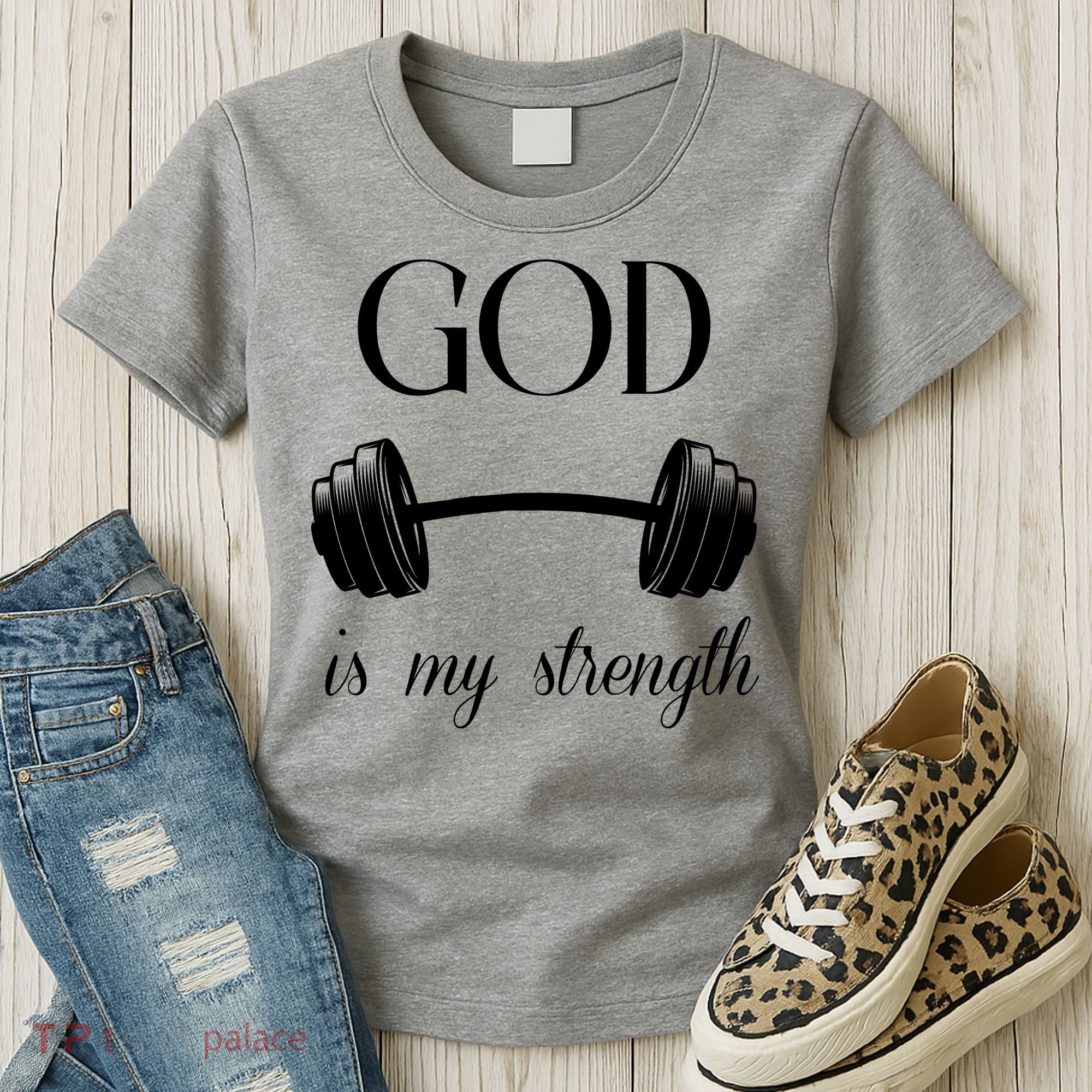 God Is My Strength Women's T-Shirt