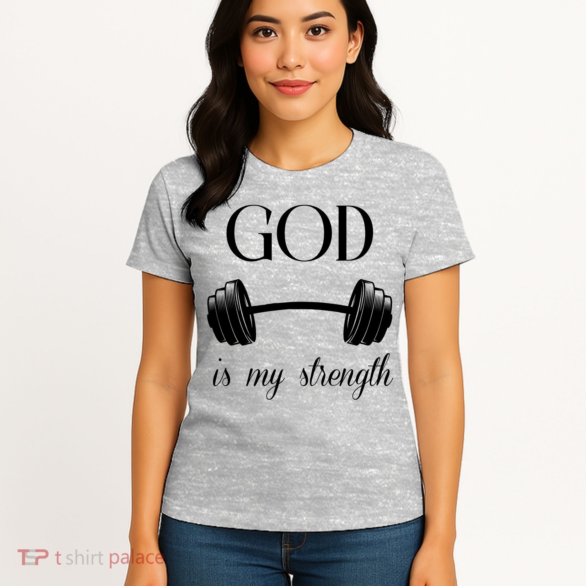 God Is My Strength Women's T-Shirt