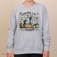 Gardening Is My Therapy Women's Sweatshirt thumb 0