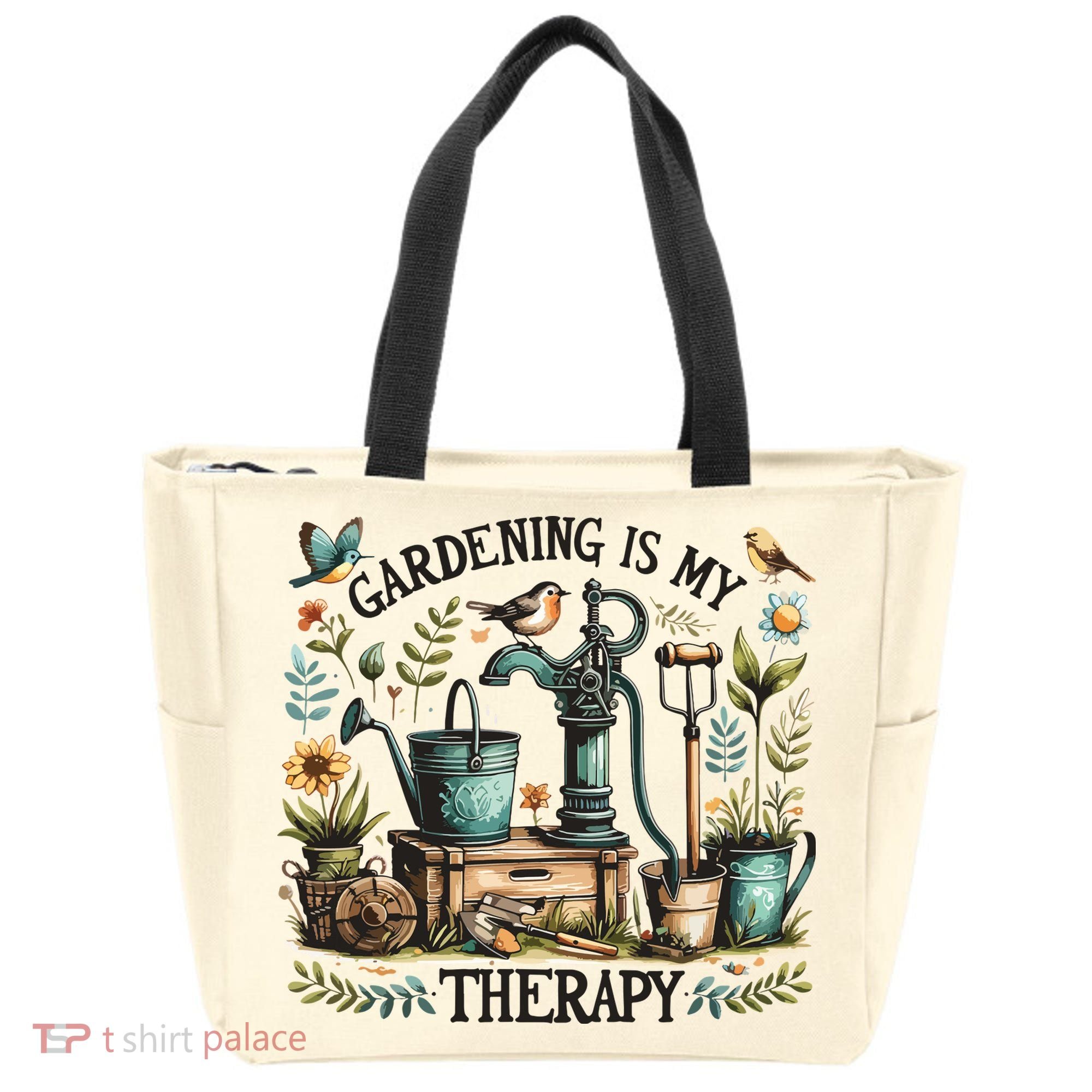Gardening Is My Therapy Tote Bag