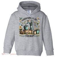 Gardening Is My Therapy Toddler Hoodie thumb 0