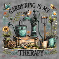 Gardening Is My Therapy Toddler Hoodie thumb 2