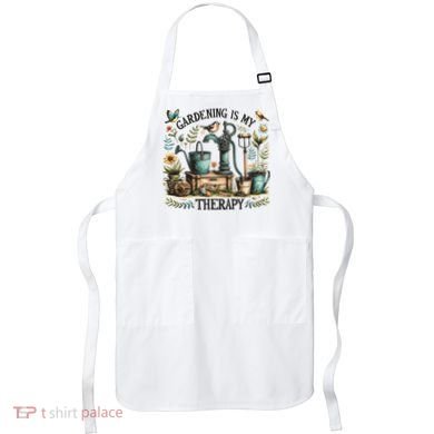 Gardening Is My Therapy Apron